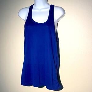 Nike dri-fit racer back top Royal Blue M